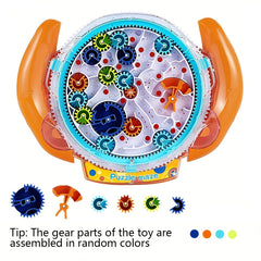 3D Puzzle Maze Toy Rotating Gears Gravity Control Time Consuming Challenge Game