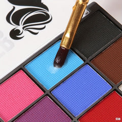 Water Activated Face Painting Kit for Adults 15 Colors Makeup Paste