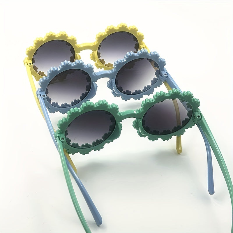 Fashionable Sunshade Wreath Sunglasses For Girls