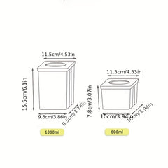 Clear Airtight Food Storage Container with Lid