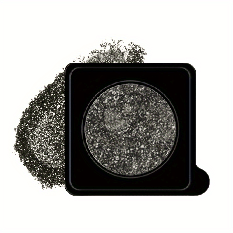 Glitter Monochrome Eyeshadow Powder Slivery Grey 16
