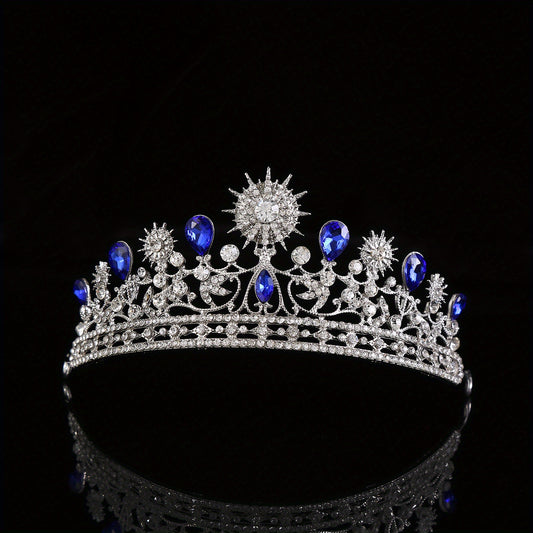 Bridal Rhinestone Crown Headband Wedding Hair Accessories