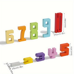 Digital Building Blocks: Numbers Added Together = Same Height Logic Game