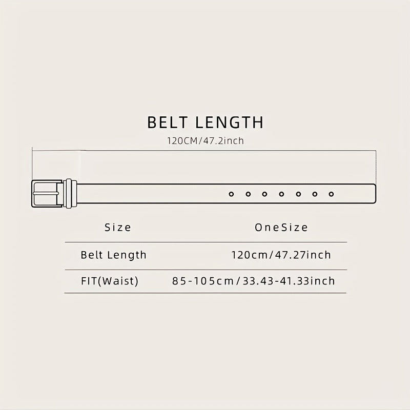 Men's Leather Business Belt Father's Christmas Birthday