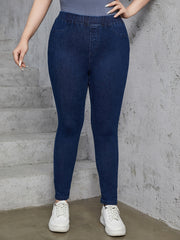  High Rise Stretch Skinny Jeans