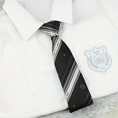 Striped Student School Uniform Tie Costume Clothing Accessories