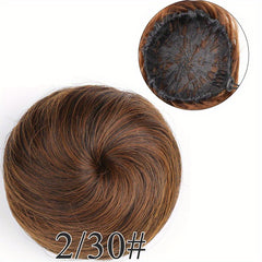 Synthetic Hair Bun Donut Wrap Around Hair Extensions for Girls