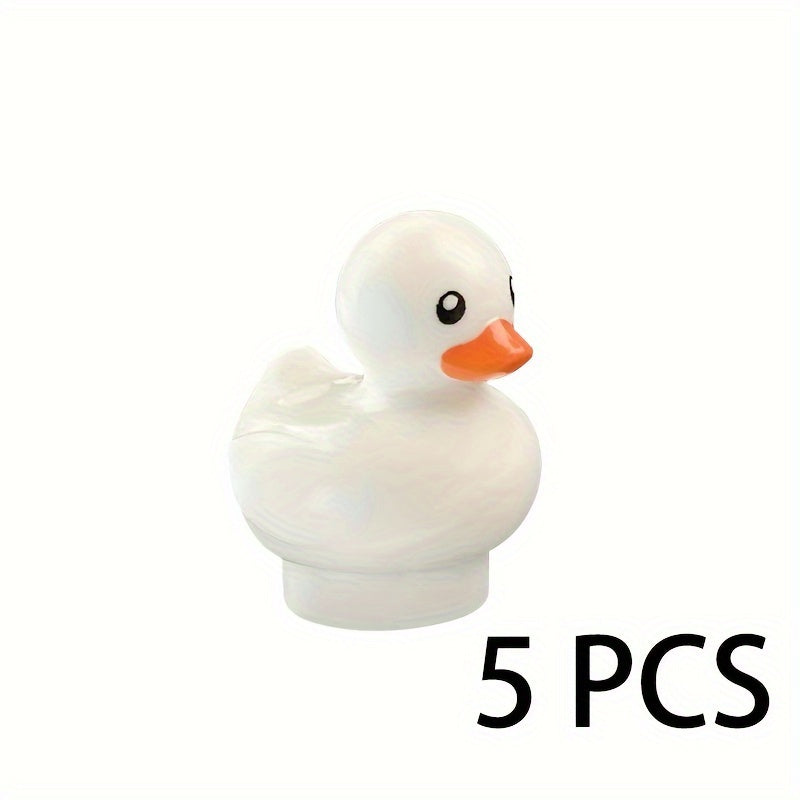 5pcs Building Blocks Little Yellow Duck Urban Farm Scene