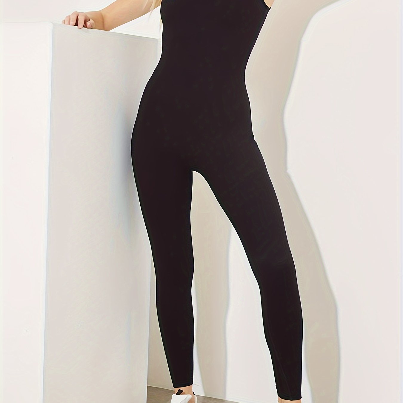 Women's Sports Tank Top Jumpsuit Yoga Bodysuit