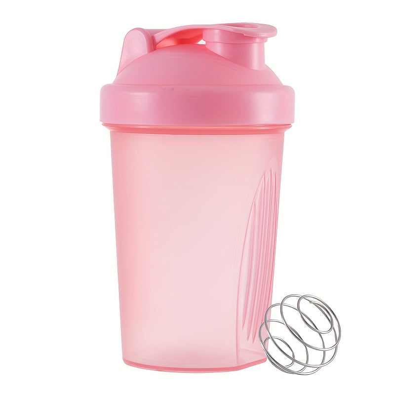 12oz Plastic Shaker Bottle Stainless Blender Ball Protein Mixes