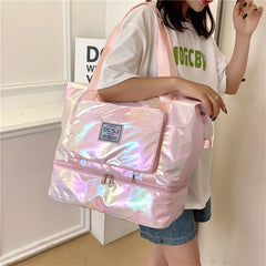Waterproof Large Capacity Foldable Portable Gym Bag for Outdoor Travel