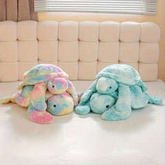 Adorable Sea Turtle Plush Doll Soft Dreamy Colors Stuffed Animal Doll