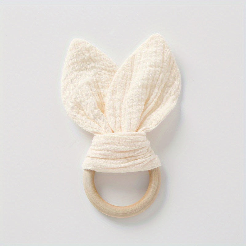 Baby Comfort Towel Doll Plush Rabbit Ear Shape Suitable for 0-3 Years Old