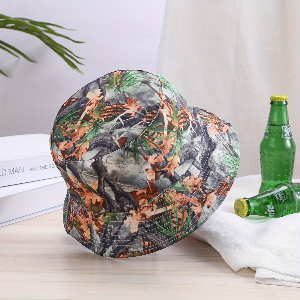 Jungle Print Bucket Hat Unisex Outdoor Hat