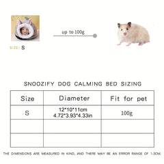Gray Mouse Shaped Baby Squirrel Nest Hamster Sleeping Bag