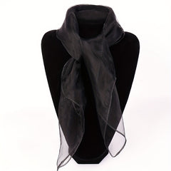 Breathable Gauze Neck Scarf Chiffon Bandana