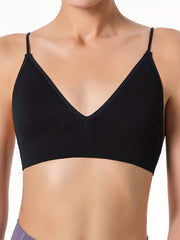 Triangle Cups Wireless Bra Soft Seamless Intimates Lingerie