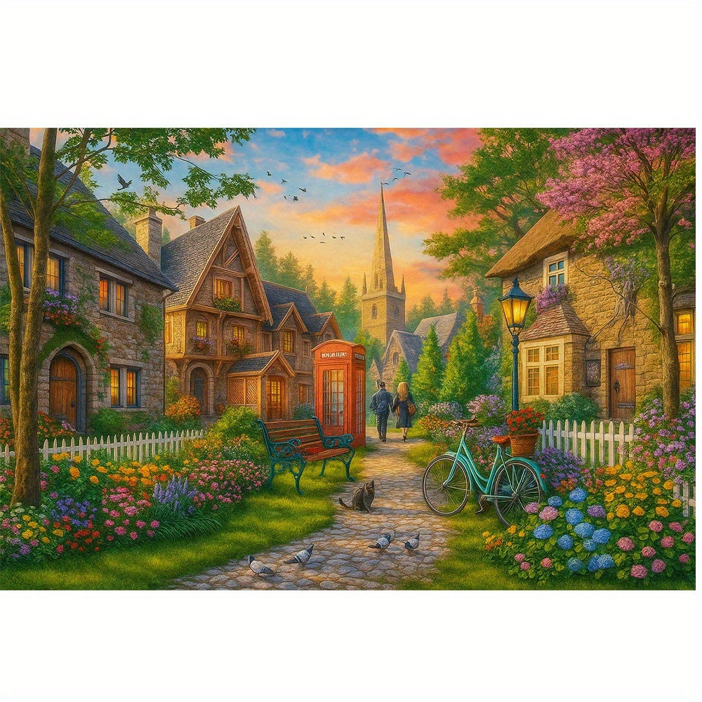 Scenic Diamond Painting Kit for Adults - Relaxing Arts & Crafts Hobby
