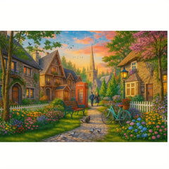 Scenic Diamond Painting Kit for Adults - Relaxing Arts & Crafts Hobby