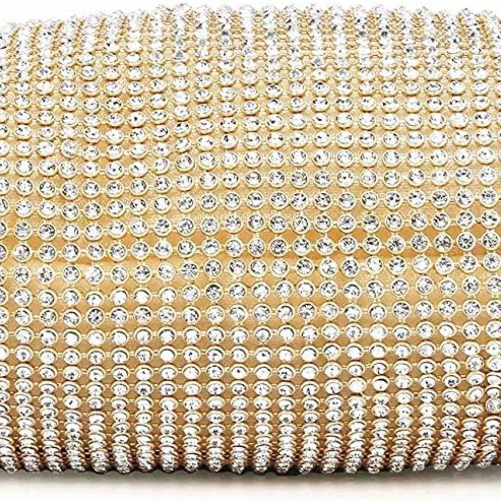 Women's Crystal Rhinestone Evening Clutch for Wedding Gala