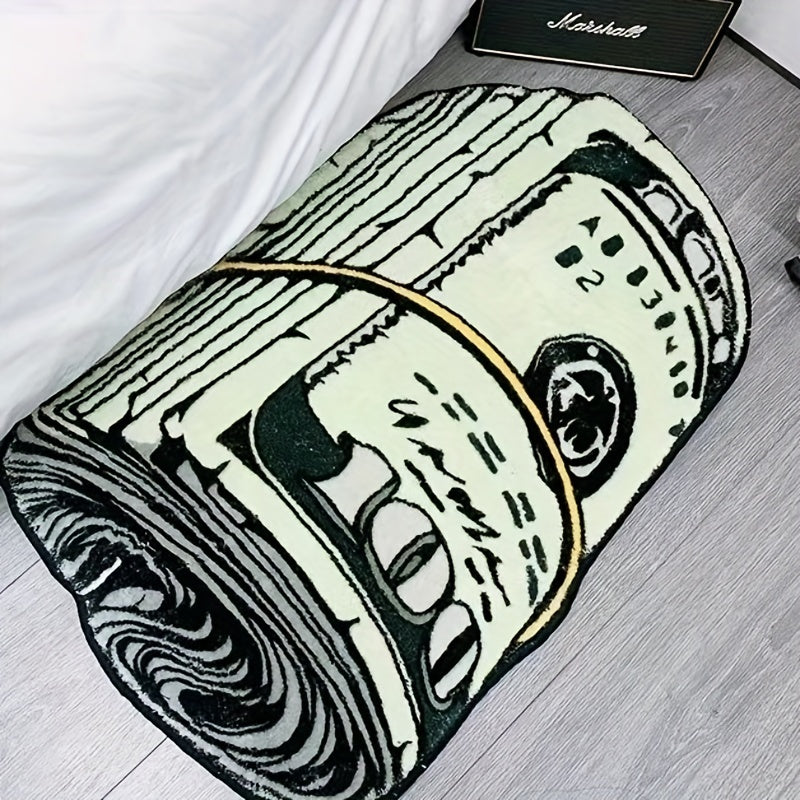 American Creative Plush Carpet Dollar Home Floor Mat Bathroom