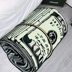 American Creative Plush Carpet Dollar Home Floor Mat Bathroom