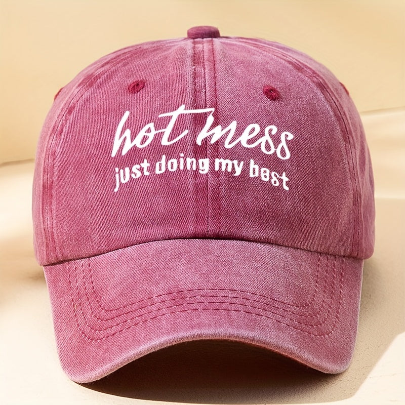 Vintage Washed Distressed Dad Hats Casual Sun Hats For Women Men