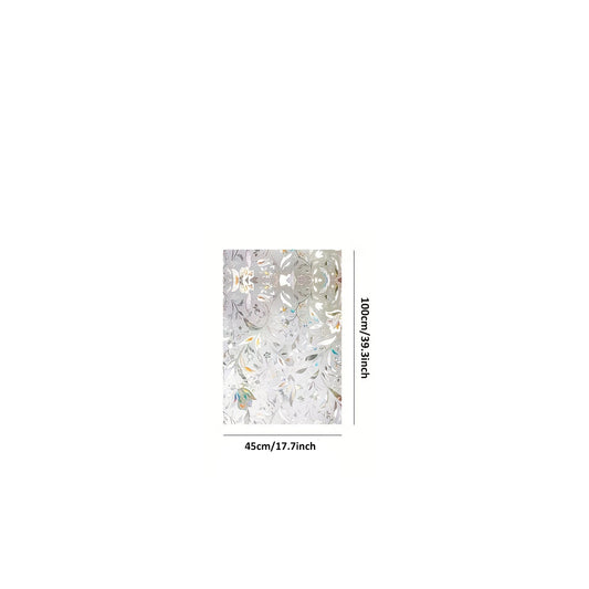 Tulip Window Stickers - Frosted Prism Film for Privacy and UV Protect