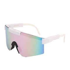 Men's Outdoor Cycling Sunglasses Big Frame Sports Goggles