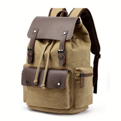 Retro Canvas Computer Bag Backpack Student School Bag Casual Backpack