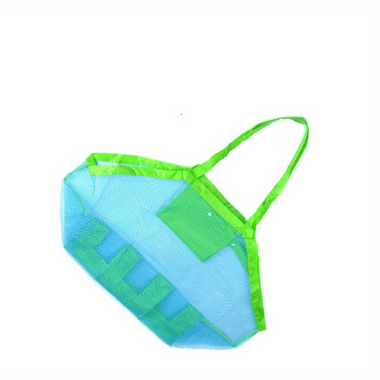 Kids Beach Toy Mesh Bag Seashell Collecting Tote