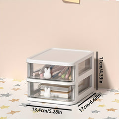 Desk Organizer Drawers Pen & Pencil Stand Stationery Storage