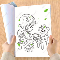 TSC Upgraded Deluxe Golden Hour Painting Coloring Book