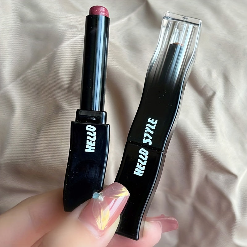 Moisturizing Satin Lipstick for Hydrating and Brightening Nude Makeup