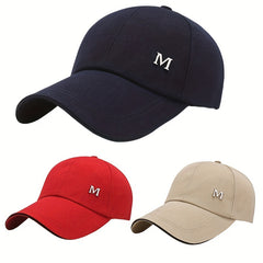 Canvas Baseball Cap Long Brim Sunshade Hat for Men and Women