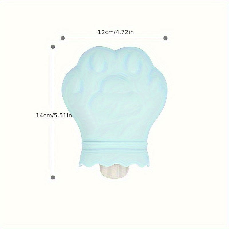 Mini Cat Claw Shape Hot Water Bag Hand Warmer for Winter Camping
