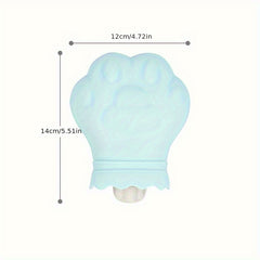 Mini Cat Claw Shape Hot Water Bag Hand Warmer for Winter Camping