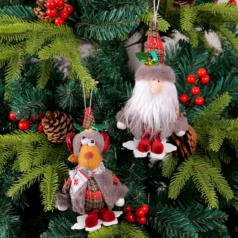 Plush Toy Christmas Hanging Decorations