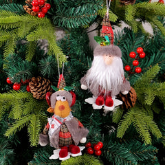 Plush Toy Christmas Hanging Decorations