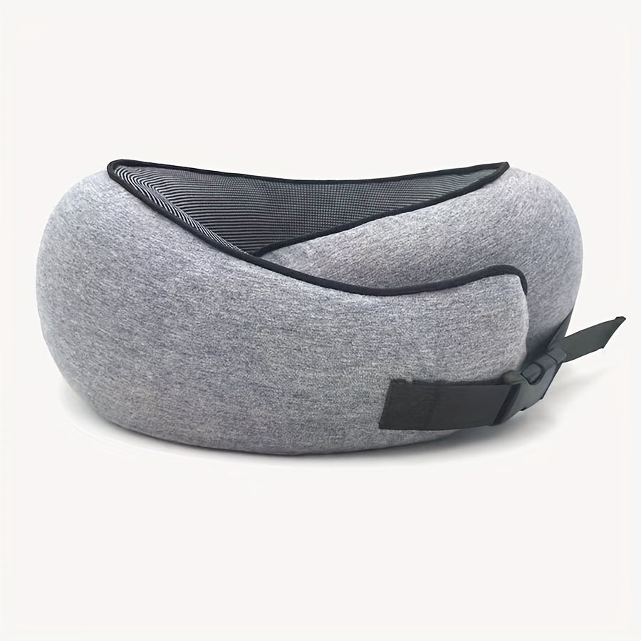 Travel Pillow Memory Foam Neck Pillow Comfortable & Breathable