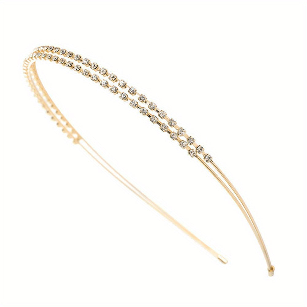 Crystal Rhinestones Headbands Wedding Party Hair Hoop