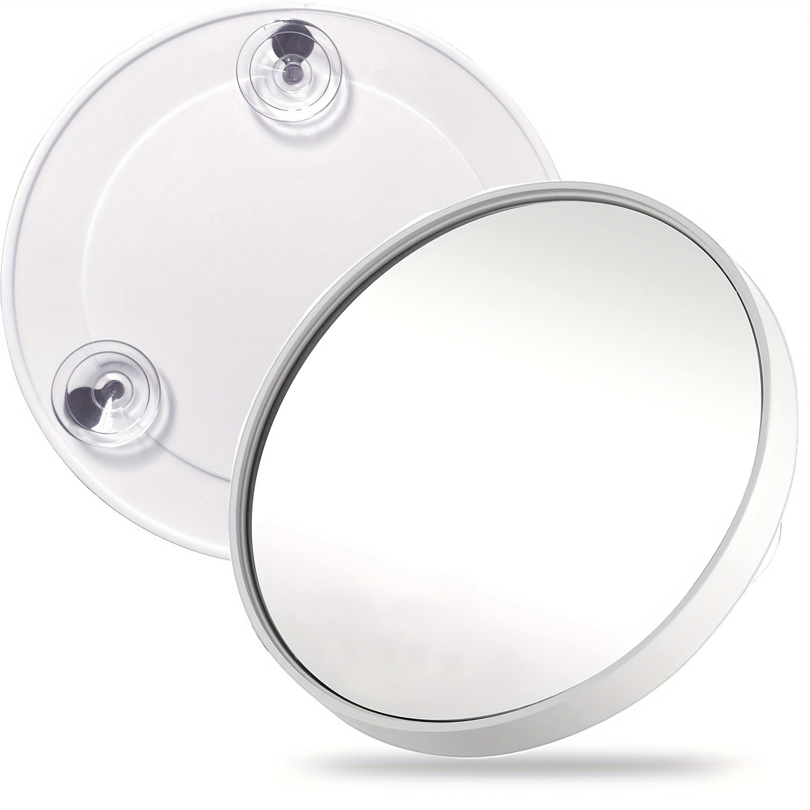 20X Magnifying Mirror and Tweezers Set, Round Makeup Mirror with 3 Suction Cups