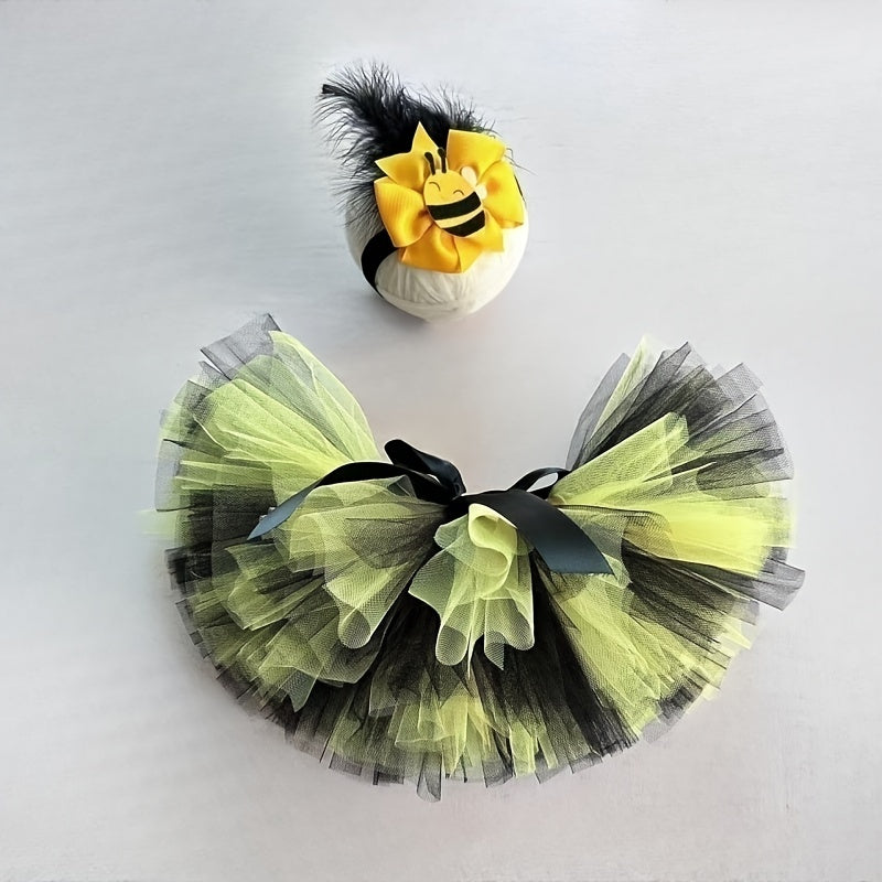 Newborn Bee Tutus Yellow And Tutus Bee Costumes Little Bees Halloween Tutus