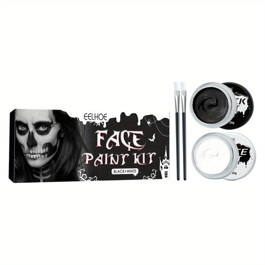 Halloween Makeup Face Paint and Body Paint Set