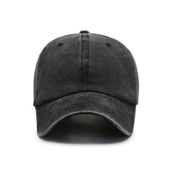 Distressed Denim Baseball Cap Vintage Ball Cap