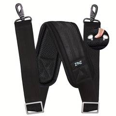 Thick Shoulder Strap Replacement for Bag, Double Buckle, Universal Fit