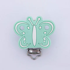 Silicone Butterfly Pacifier Clip