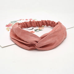 Boho Twist Knotted Headband for Women