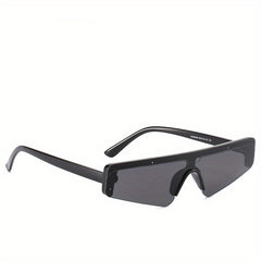 Y2K Mirrored Sports Sunglasses UV400 Sun Shades