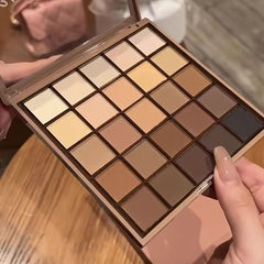 Matte Coffee Chocolate Eyeshadow Palette